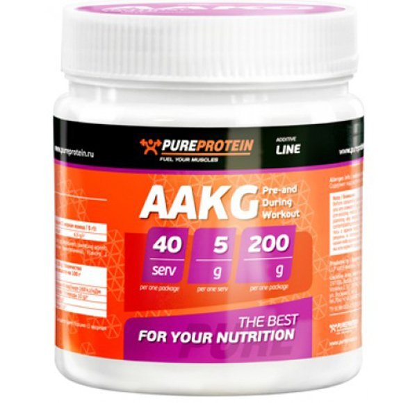 Pure Protein LArginine alpha AAKG 200г Weider СПОРТ