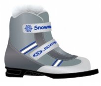 Ботинки лыжные Spine Kids Velcro 75мм
