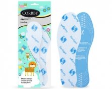 Стельки антибактерицидные детские Corbby Protect