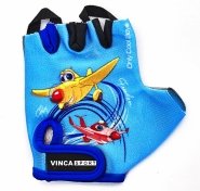Велоперчатки детские Vinca Sport Plane