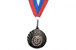 Медаль 50мм бронза с лентой, 23294/1501-3