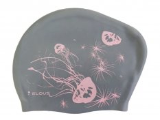 Шапочка для плавания Elous для длин. волос