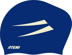 Шапочка для плавания Atemi Shark teeth для длин. волос TLH1ST