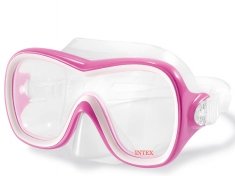 Маска для плавания детская от 8 лет Intex Wave Rider