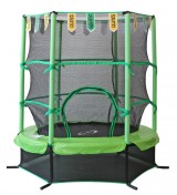 Батут  4,5FT 1,37м SportElite с защитной сеткой внутрь, салатовый, GB30101-4.5FT